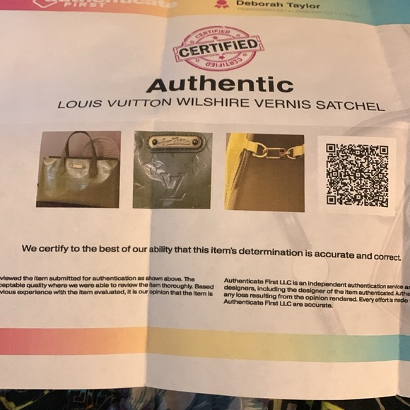 Authentic Louis Vuitton wilshire vernis satchel - Picture 6 of 7